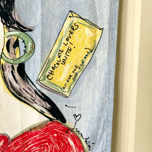 Julia Junkin Textiles “La Dolce Vita” Hand Towel - Picture 5 of 9